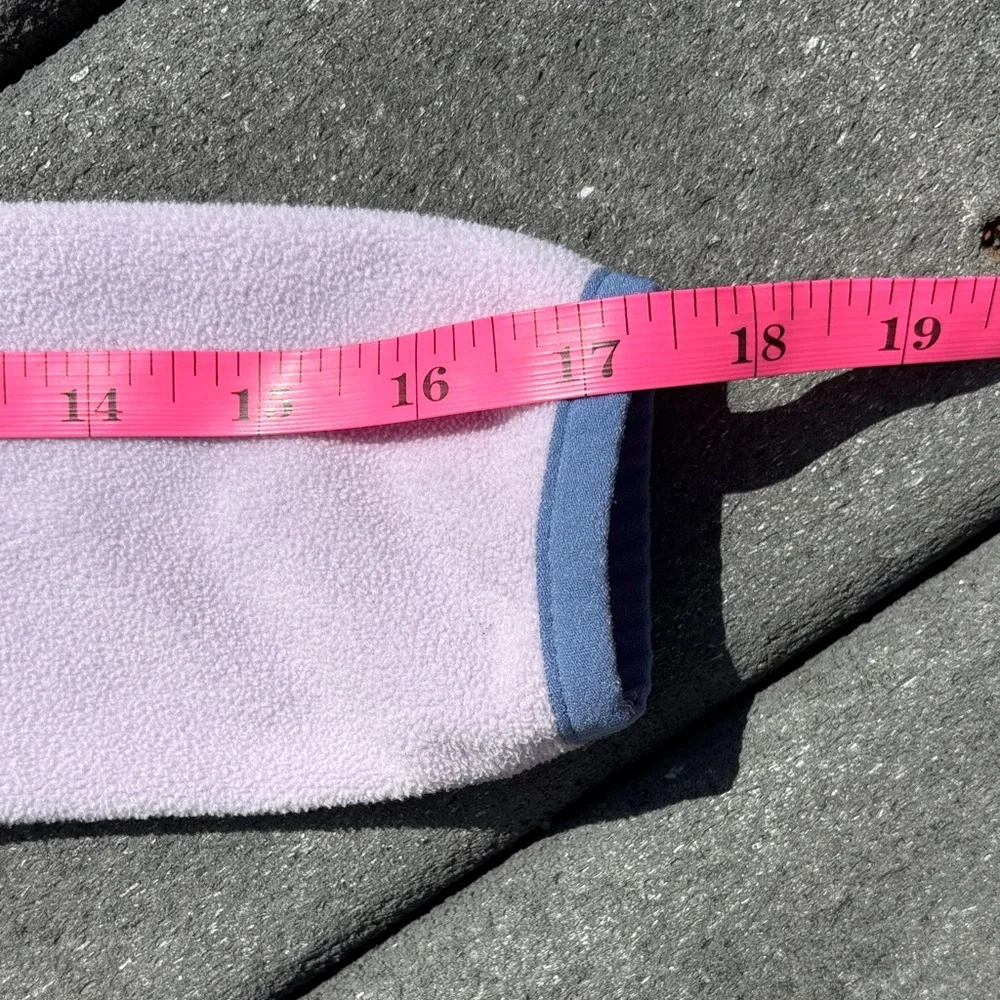 OshKosh B'gosh Kids Purple and Blue Fleece Lightweight Zip Sweatshirt, Size 4
